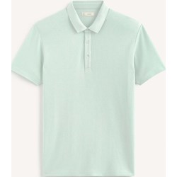 T-shirt męski zielony Celio z krótkim rękawem  - zdjęcie produktu