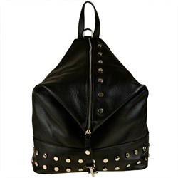 Plecak Real Leather skórzany czarny damski  - zdjęcie produktu