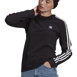 Bluzka damska Adidas z długim rękawem z okrągłym dekoltem z elastanu  - zdjęcie produktu