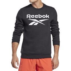 Bluza męska czarna Reebok z napisem wiosenna  - zdjęcie produktu