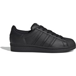 Adidas buty sportowe damskie czarne wiązane na płaskiej podeszwie  - zdjęcie produktu