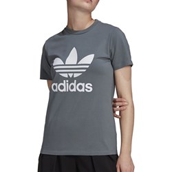 Bluzka damska Adidas z okrągłym dekoltem z bawełny  - zdjęcie produktu