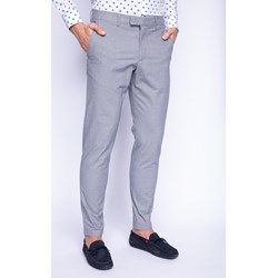 Spodnie męskie szare Strellson eleganckie  - zdjęcie produktu
