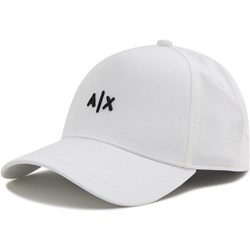 Białe czapka z daszkiem damska Armani Exchange  - zdjęcie produktu
