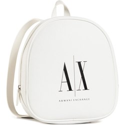 Plecak biały Armani Exchange  - zdjęcie produktu