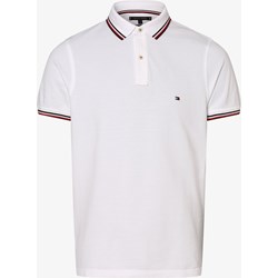 T-shirt męski biały Tommy Hilfiger z krótkimi rękawami  - zdjęcie produktu
