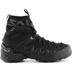 Buty trekkingowe męskie SALEWA gore-tex czarne sznurowane  - zdjęcie produktu