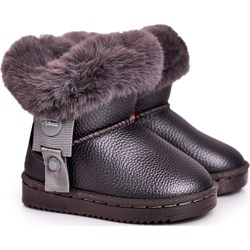 Buty zimowe dziecięce Apawwa bez zapięcia emu  - zdjęcie produktu