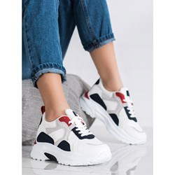 Buty sportowe damskie Shelovet sneakersy sznurowane  - zdjęcie produktu