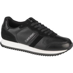 Buty sportowe męskie czarne zamszowe  - zdjęcie produktu