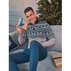 Sweter męski Top Secret młodzieżowy  - zdjęcie produktu