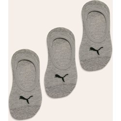 Skarpetki damskie Puma szare z nadrukami  - zdjęcie produktu