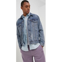 Kurtka męska niebieska Levi's w stylu młodzieżowym  - zdjęcie produktu