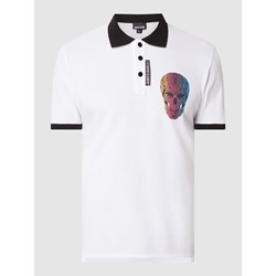 T-shirt męski Just Cavalli biały z krótkimi rękawami  - zdjęcie produktu