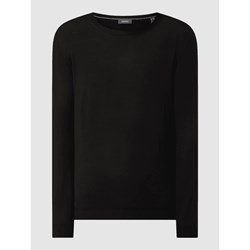 Sweter męski Esprit wełniany w serek casual  - zdjęcie produktu
