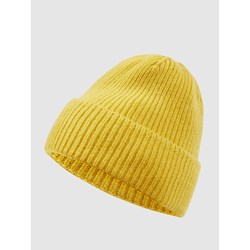 Unio czapka zimowa damska żółta  - zdjęcie produktu