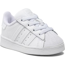 Buty sportowe dziecięce Adidas sznurowane białe  - zdjęcie produktu
