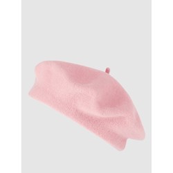 Różowy beret damski Loevenich elegancki  - zdjęcie produktu