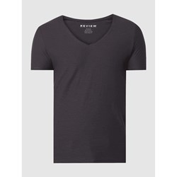 Review t-shirt męski z krótkim rękawem bez wzorów  - zdjęcie produktu