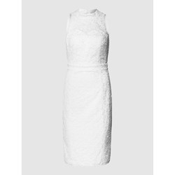 Troyden Collection sukienka na ślub cywilny mini elegancka bez rękawów dopasowana  - zdjęcie produktu