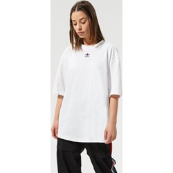 Bluzka damska Adidas biała z okrągłym dekoltem  - zdjęcie produktu
