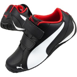 Buty sportowe dziecięce Puma na rzepy ze skóry  - zdjęcie produktu