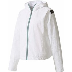 Kurtka damska Adidas biała krótka  - zdjęcie produktu