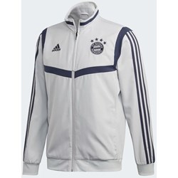 Bluza męska biała Adidas sportowa w paski  - zdjęcie produktu