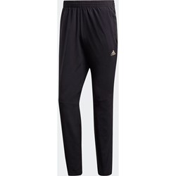 Spodnie męskie czarne Adidas w sportowym stylu  - zdjęcie produktu