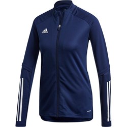 Bluza damska niebieska Adidas krótka  - zdjęcie produktu