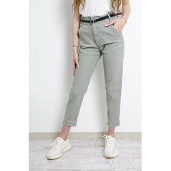 Spodnie damskie Olika zielone casual  - zdjęcie produktu