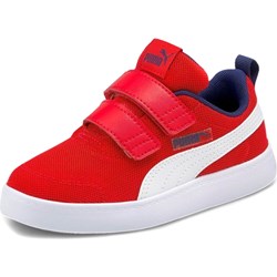 Trampki dziecięce Puma skórzane na rzepy  - zdjęcie produktu