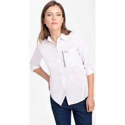 Koszula damska biała bawełniana  - zdjęcie produktu