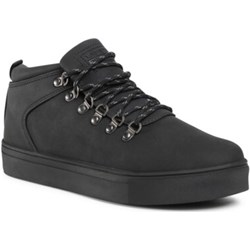 Czarne buty zimowe męskie Lanetti  - zdjęcie produktu