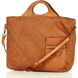 Shopper bag Mazzini bez dodatków na ramię matowa  - zdjęcie produktu