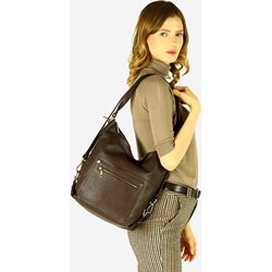 Shopper bag Mazzini na ramię matowa  - zdjęcie produktu