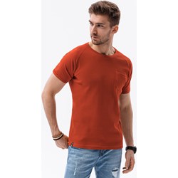 Ombre t-shirt męski z krótkimi rękawami  - zdjęcie produktu