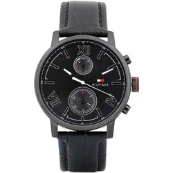 Czarny zegarek Tommy Hilfiger  - zdjęcie produktu
