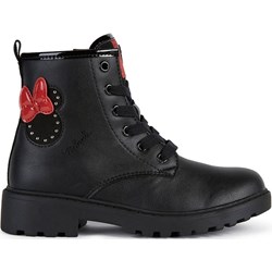 Buty zimowe dziecięce czarne Geox jesienne wiązane  - zdjęcie produktu