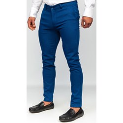 Spodnie męskie niebieskie Denley jesienne  - zdjęcie produktu