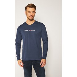 T-shirt męski Tommy Jeans z długimi rękawami z napisami  - zdjęcie produktu