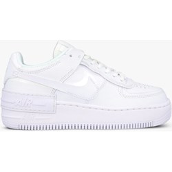 Trampki damskie Nike białe sznurowane na wiosnę bez wzorów  - zdjęcie produktu