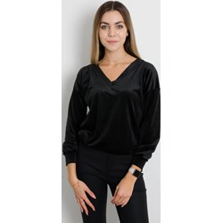 Bluza damska Olika casual welurowa  - zdjęcie produktu