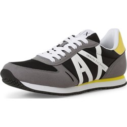 Buty sportowe męskie Armani Exchange z tkaniny sznurowane  - zdjęcie produktu
