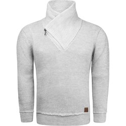 Sweter męski Recea szary  - zdjęcie produktu