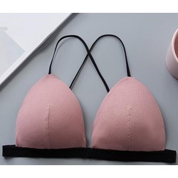 Biustonosz różowy Maybella sportowy  - zdjęcie produktu