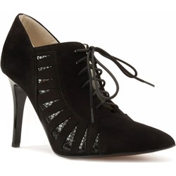 Botki J.Wolski wiązane eleganckie  - zdjęcie produktu