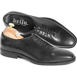 Brilu buty eleganckie męskie skórzane jesienne wiązane  - zdjęcie produktu
