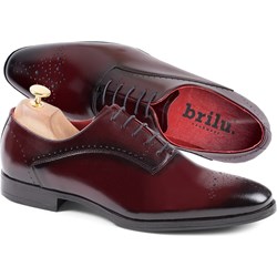 Buty eleganckie męskie Brilu skórzane  - zdjęcie produktu