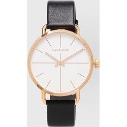 Czarny zegarek Calvin Klein  - zdjęcie produktu